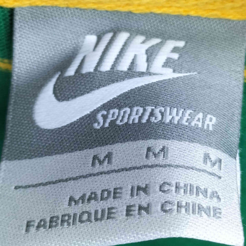 ナイキ NIKE 00S ロゴ刺繍 ボーダー S/S ポロ シャツ メンズ import:M