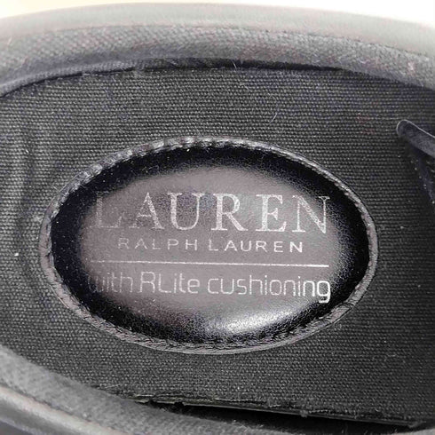 ローレンラルフローレン LAUREN RALPH LAUREN レザー ローカットスニーカー レディース EUR:38