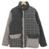 ノースフェイスパープルレーベル THE NORTH FACE PURPLE LABEL コラボ TWEED DOWN PARKA JACKET ツイード クレイジー チェック パターン ダウン ジャケット メンズ import:M