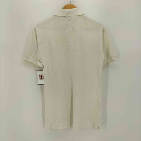 ラコステ LACOSTE 70S フランス製 ロゴ刺繍 鹿の子 S/S ポロ シャツ メンズ 3