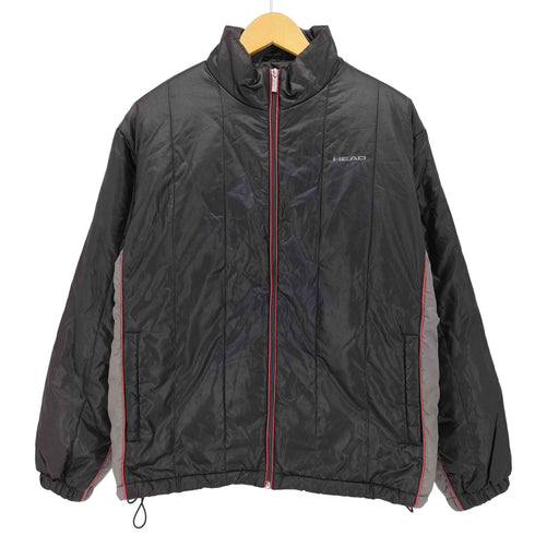 ヘッド HEAD パネル切り替え ジップアップ パデット ジャケット メンズ import:M
