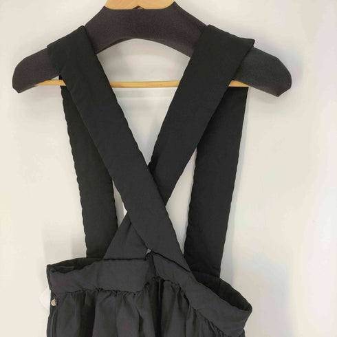 ブラックコムデギャルソン BLACK COMME des GARCONS AD2014 14AW ポリ縮絨 キュロット ジャンプスカート レディース JPN:XS