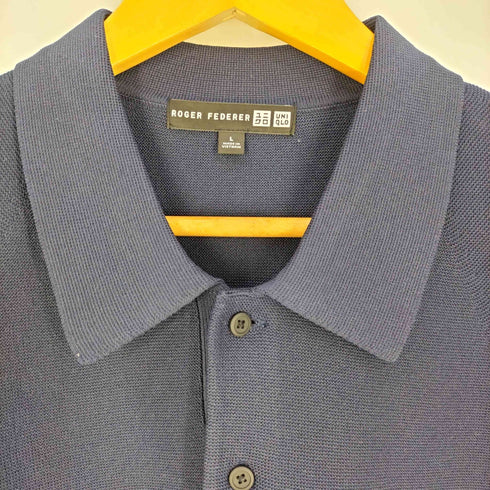 ユニクロ UNIQLO 26ss ウォッシャブル3Dニットポロシャツ メンズ JPN:L