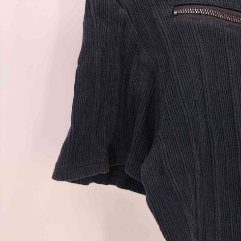 GROWTH スタッズ ジップアップ S/S パーカーY2K メンズ import:L