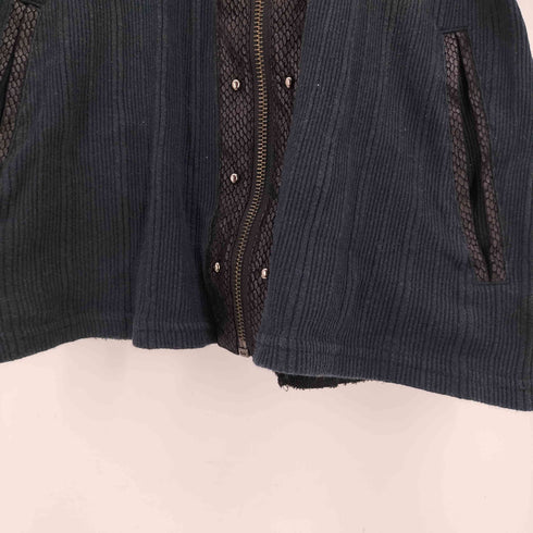 GROWTH スタッズ ジップアップ S/S パーカーY2K メンズ import:L