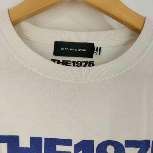 グッドロックスピード GOOD ROCK SPEED THE 1975 プリント 裾&袖シングルステッチ クルーネックTシャツ メンズ FREE