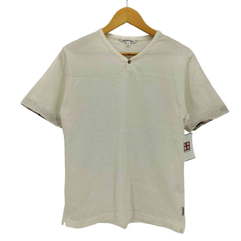 カンサイヤマモト KANSAI YAMAMOTO ヘンリーネック S/S カットソー Y2K メンズ JPN:M