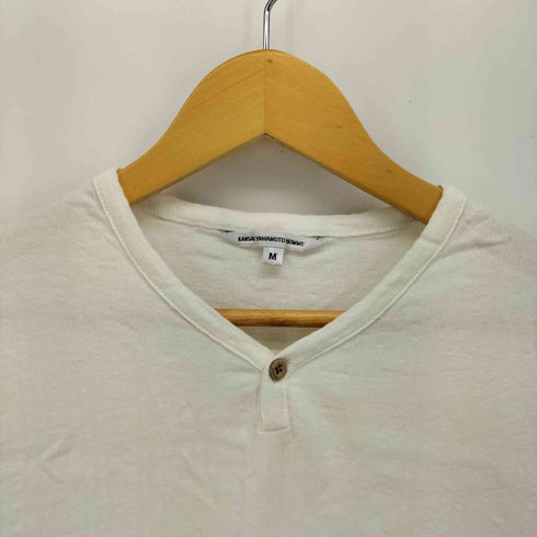 カンサイヤマモト KANSAI YAMAMOTO ヘンリーネック S/S カットソー Y2K メンズ JPN:M