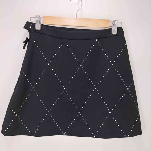 リリーブラウン Lily Brown L.B CANDY STOCK ビジューリボンミニスカート レディース JPN:1