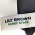 リリーブラウン Lily Brown L.B CANDY STOCK ビジューリボンミニスカート レディース JPN:1