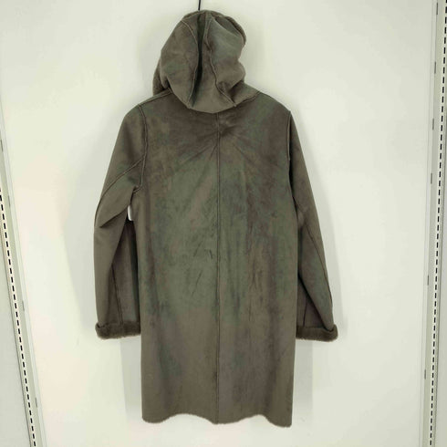 Style Ravie フェイクムートン リバーシブルコート レディース