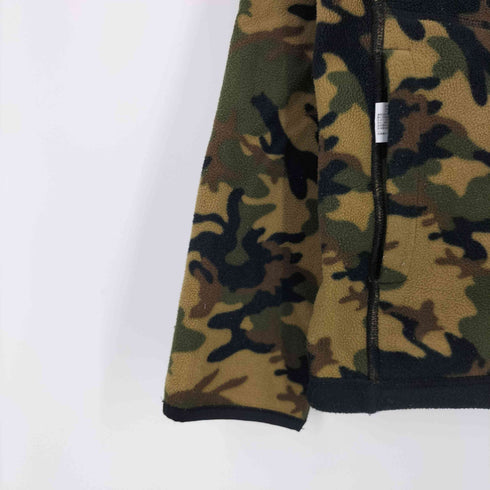ユニクロ UNIQLO 00S OLD リバーシブル 迷彩 フリース ジップアップ ジャケット メンズ JPN:XL