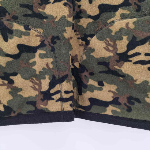 ユニクロ UNIQLO 00S OLD リバーシブル 迷彩 フリース ジップアップ ジャケット メンズ JPN:XL