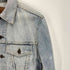 リーバイス Levis 80-90S 70508-02 USA製 ボタン裏刻印155 ケミカルウォシュド デニム トラッカー ジャケット レディース JPN:40