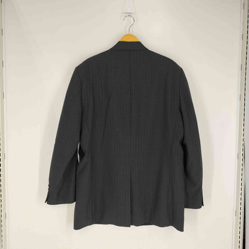 ローレンラルフローレン LAUREN RALPH LAUREN 80s カナダ製 ストライプ 2B テーラードジャケット ユニセックス レディース