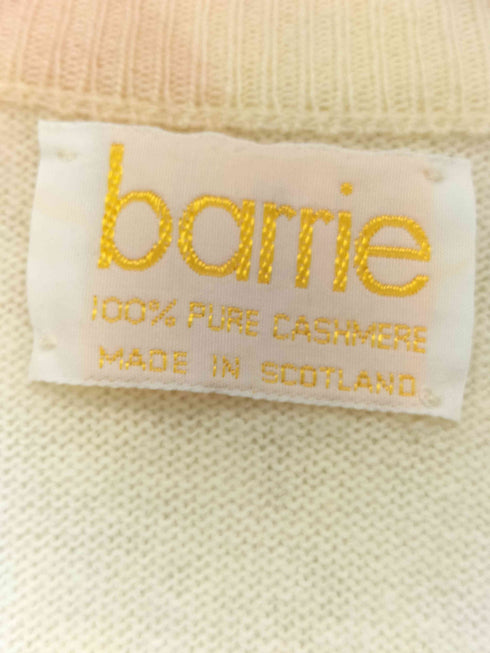 BARRIE スコットランド製 カシミア100 モックネックニット レディース