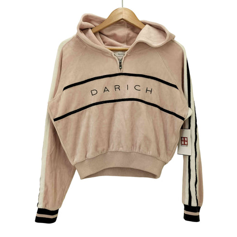 ダーリッチ Darich ラインベロアショートフーディ レディース FREE