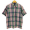 ギャップ Gap 00S OLD マドラスチェック レギュラーカラー ボックス S/S シャツ メンズ import:S