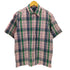 ギャップ Gap 00S OLD マドラスチェック レギュラーカラー ボックス S/S シャツ メンズ import:S