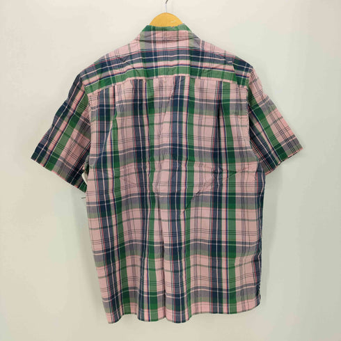 ギャップ Gap 00S OLD マドラスチェック レギュラーカラー ボックス S/S シャツ メンズ import:S
