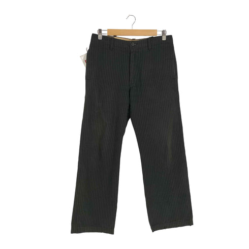 バナナリパブリック BANANA REPUBLIC 00S ノータック ストライプ スラックス パンツ メンズ 31/30