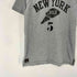 ポロラルフローレン POLO RALPH LAUREN NEW YORK カレッジ 三段 プリント ポロシャツ メンズ import:M