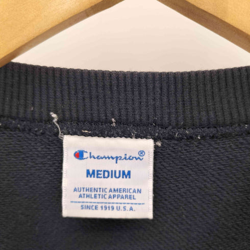 チャンピオン Champion ロゴ刺繍 クルーネックスウェット レディース import:M