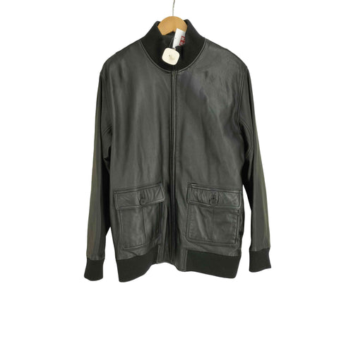 シュプリーム Supreme レザー ボンバー ジャケット メンズ JPN:XL