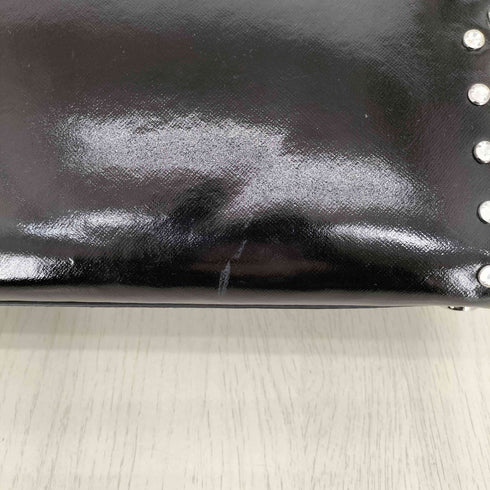 マイケルコース Michael Kors スタッズ 2way エナメル ハンドバッグ ショルダーバッグ レディース