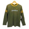 ナイキ NIKE 00S スウッシュ ロゴ フロント プリント クルーネック L/S Tシャツ メンズ import:M