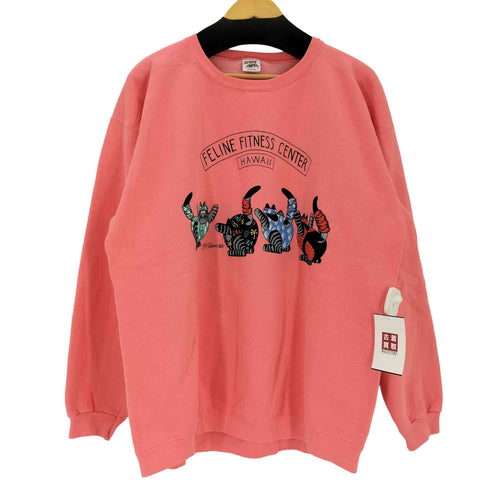 クレイジーシャツ CRAZY SHIRTS USA製 キャラクタープリントスウェット メンズ