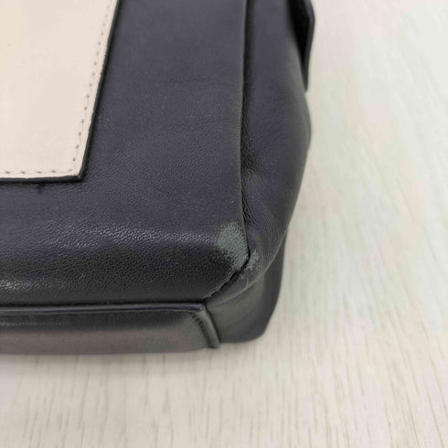 マークバイマークジェイコブス Marc by Marc Jacobs レザー カラー切替 ショルダーバッグ レディース