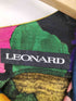 レオナール LEONARD ウール シルク混 花柄 オフタートルカットソー レディース import:L