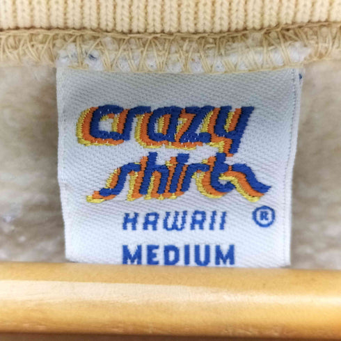 クレイジーシャツ CRAZY SHIRTS USA製 キャラクタープリントスウェット メンズ