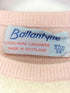 バランタイン BALLANTYNE 80S スコットランド製 カシミヤ100 花柄 ニット レディース FR:38
