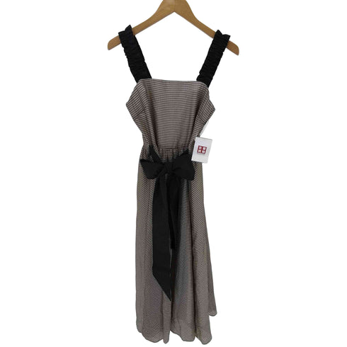 プロポーションバイボディードレッシング PROPORTION BODY DRESSING ショルダーフリルシアーチェックワンピース レディース PS