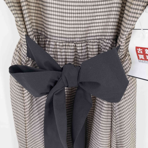 プロポーションバイボディードレッシング PROPORTION BODY DRESSING ショルダーフリルシアーチェックワンピース レディース PS