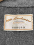 SABURO カシミヤ100 金ボタン ダブルブレスト テーラードジャケット レディース