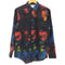 ポールスミス Paul Smith 総柄 タイダイ プリント テールカット 長袖シャツ メンズ import:M