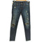 デニムアンドサプライラルフローレン DENIM&SUPPLY RALPH LAUREN 裏地迷彩 ダメージ スキニーデニムパンツ レディース 27/30