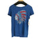 デニムアンドサプライラルフローレン DENIM&SUPPLY RALPH LAUREN グラフィックプリント S/S Tシャツ レディース import:XS