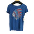 デニムアンドサプライラルフローレン DENIM&SUPPLY RALPH LAUREN グラフィックプリント S/S Tシャツ レディース import:XS