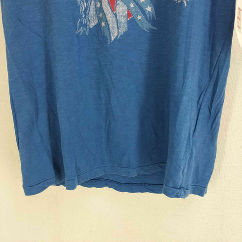 デニムアンドサプライラルフローレン DENIM&SUPPLY RALPH LAUREN グラフィックプリント S/S Tシャツ レディース import:XS
