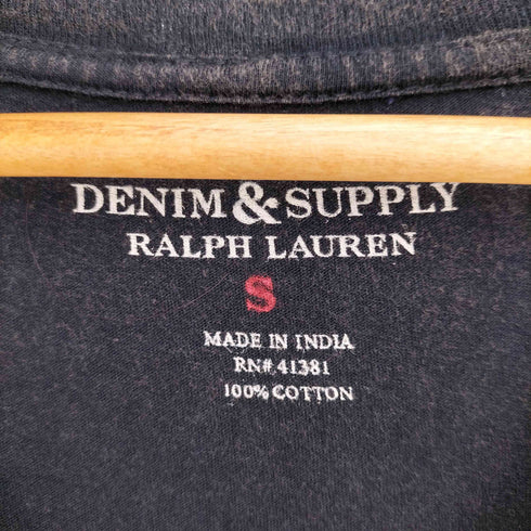 デニムアンドサプライラルフローレン DENIM&SUPPLY RALPH LAUREN グラフィックプリント S/S Tシャツ レディース import:S