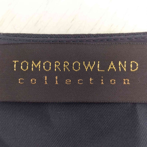 トゥモローランド TOMORROWLAND コットンギャバジン クルーネックブラウス レディース JPN:36