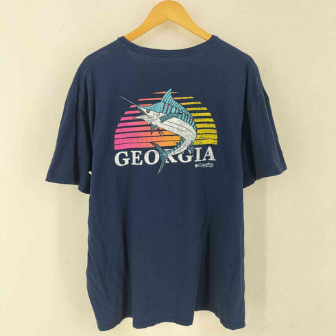 コロンビア Columbia PFG カジキ 両面 プリントTシャツ メンズ XXL