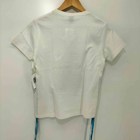 キャラクター スパンコール デザイン 裾リボン S/S Tシャツ メンズ JPN:L