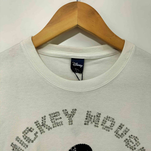 キャラクター スパンコール デザイン 裾リボン S/S Tシャツ メンズ JPN:L
