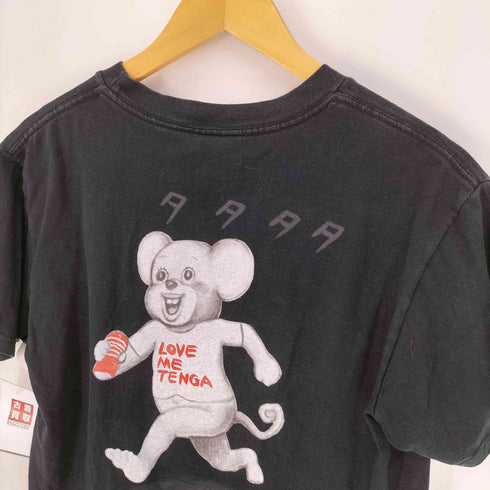 バックキャラクタープリント S/S Tシャツ メンズ
