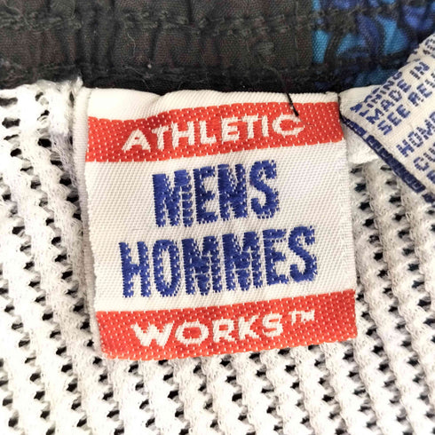 AUTHENTIC WORKS ナイロン 総柄 ショーツ メンズ M